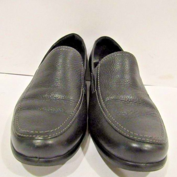 ECCO Size 9.5 Black Slip On Loafers Mens C2B C21 main image 8